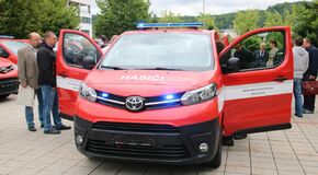 Toyota Proace for firemen 